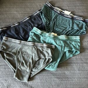 Calvin Klein low rise briefs